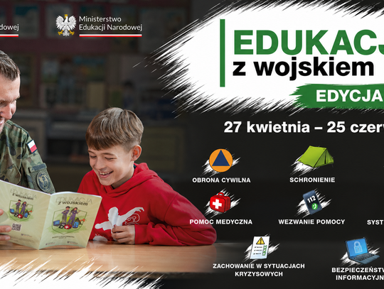 Żołnierze i weterani uczą młodzież, jak reagować na zagrożenia, dezinformację i kryzysy
