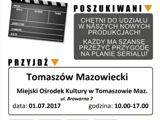Zostań serialową gwiazdą