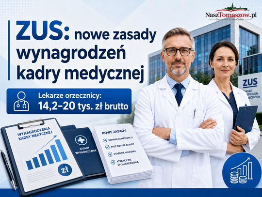 ZUS podnosi wynagrodzenia kadry medycznej. Lekarz orzecznik może zarobić do 20 tys. zł