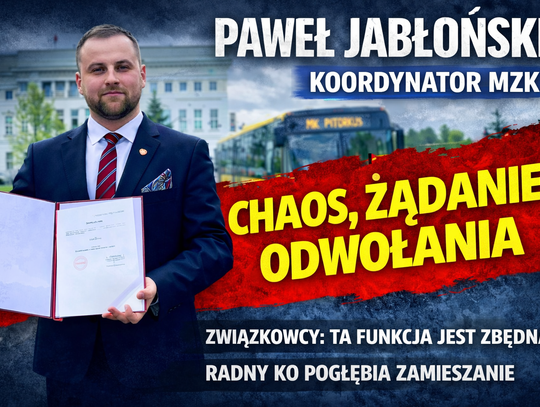 Związkowcy żądają odwołania Pawła Jabłońskiego. „To on pogłębia chaos”