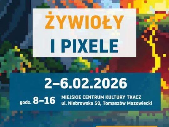Żywioły spotykają pixele. Zimowe ferie inne niż wszystkie w MCK Tkacz