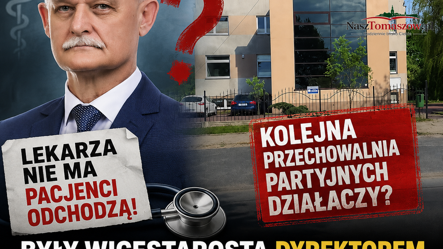 Były wicestarosta dyrektorem w Będkowie. Pacjenci odchodzą, kolejne partyjne stanowisko przybywa