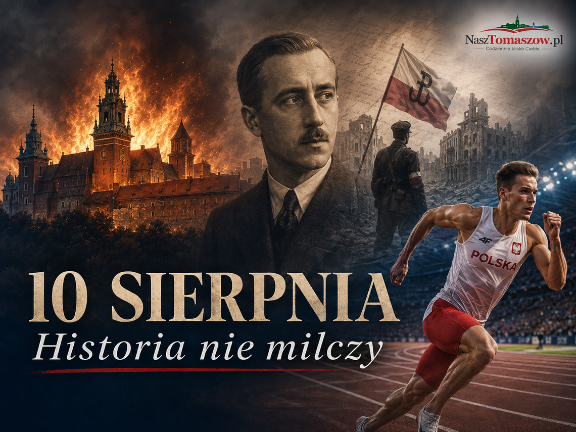 10 sierpnia: Wawel w ogniu, Dyzma na salonach, Pilch przy biurku. Biało-czerwoni ruszają po medale 10 sierpnia: Wawel w ogniu, Dyzma na salonach, Pilch przy biurku. Biało-czerwoni ruszają po medale