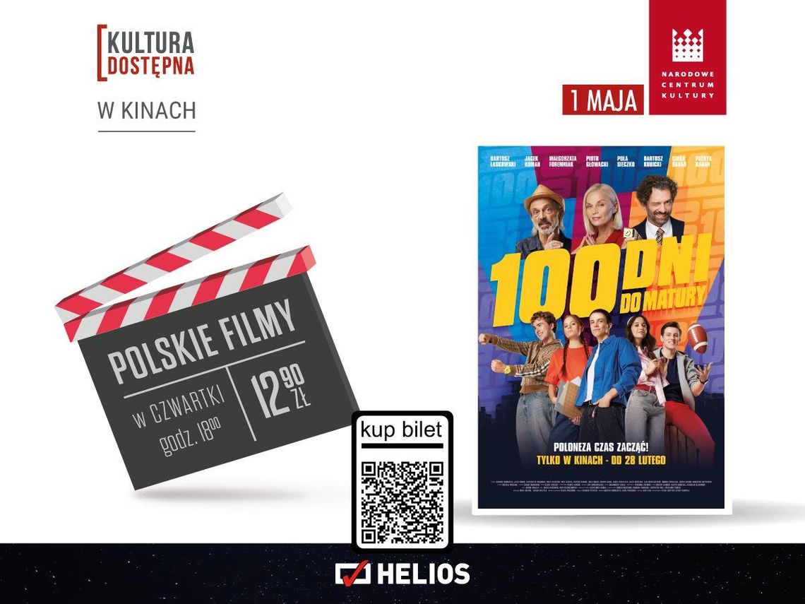 „100 dni do matury”  w ramach cyklu Kultura Dostępna