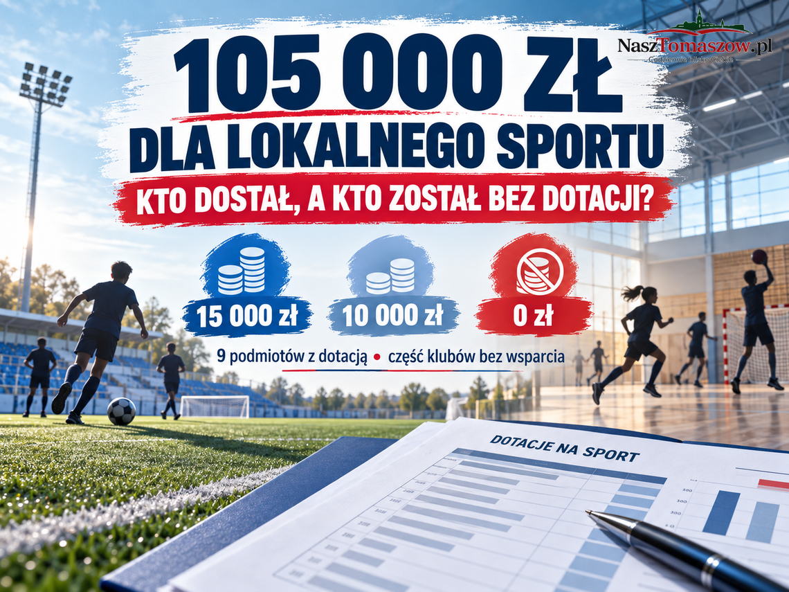 105 tys. zł dla sportu z powiatu. Jedni dostali 15 tysięcy, inni zostali z niczym 105 tys. zł dla sportu z powiatu. Jedni dostali 15 tysięcy, inni zostali z niczym