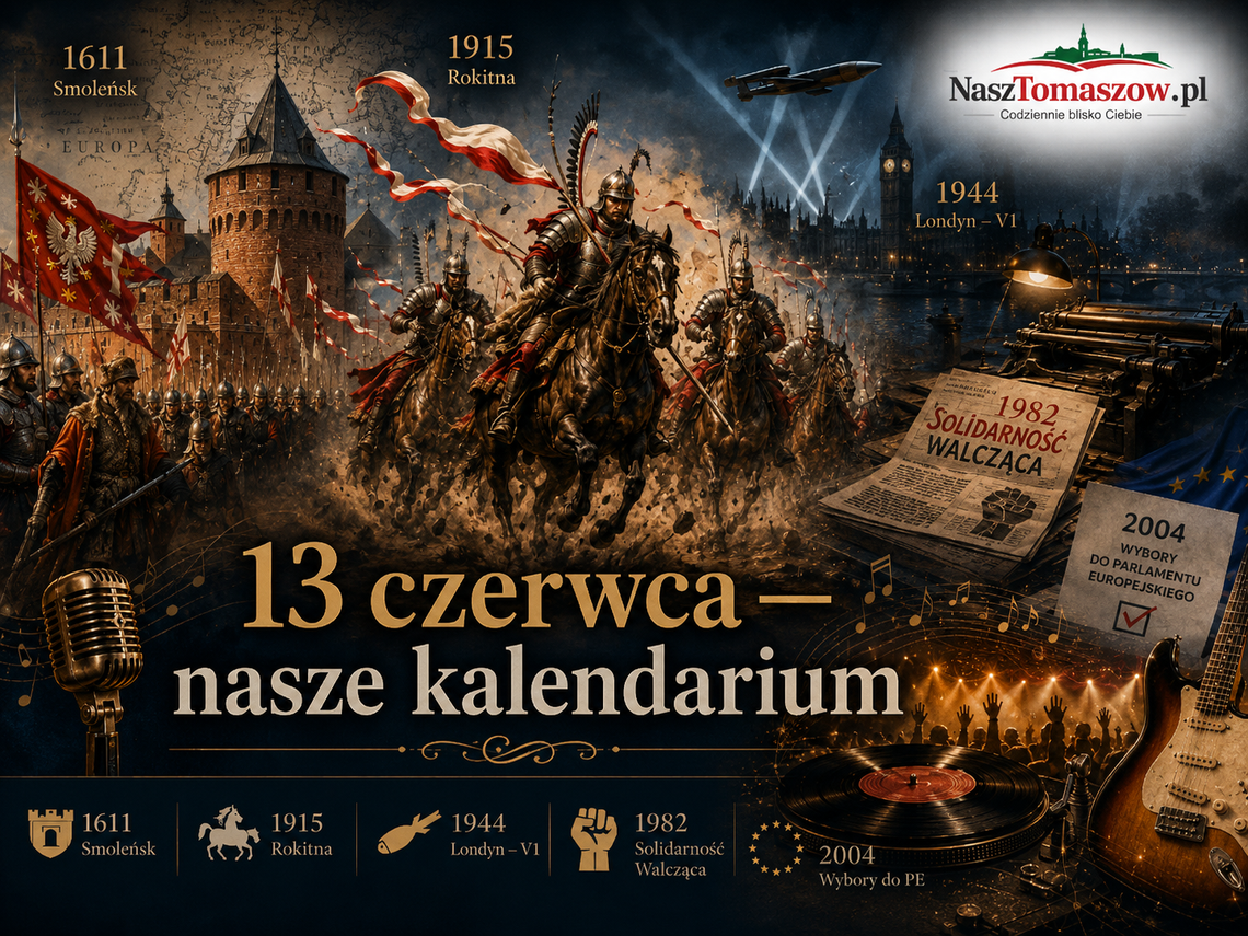 13 czerwca: od Smoleńska i Rokitnej po V1, Solidarność Walczącą i pierwsze eurowybory