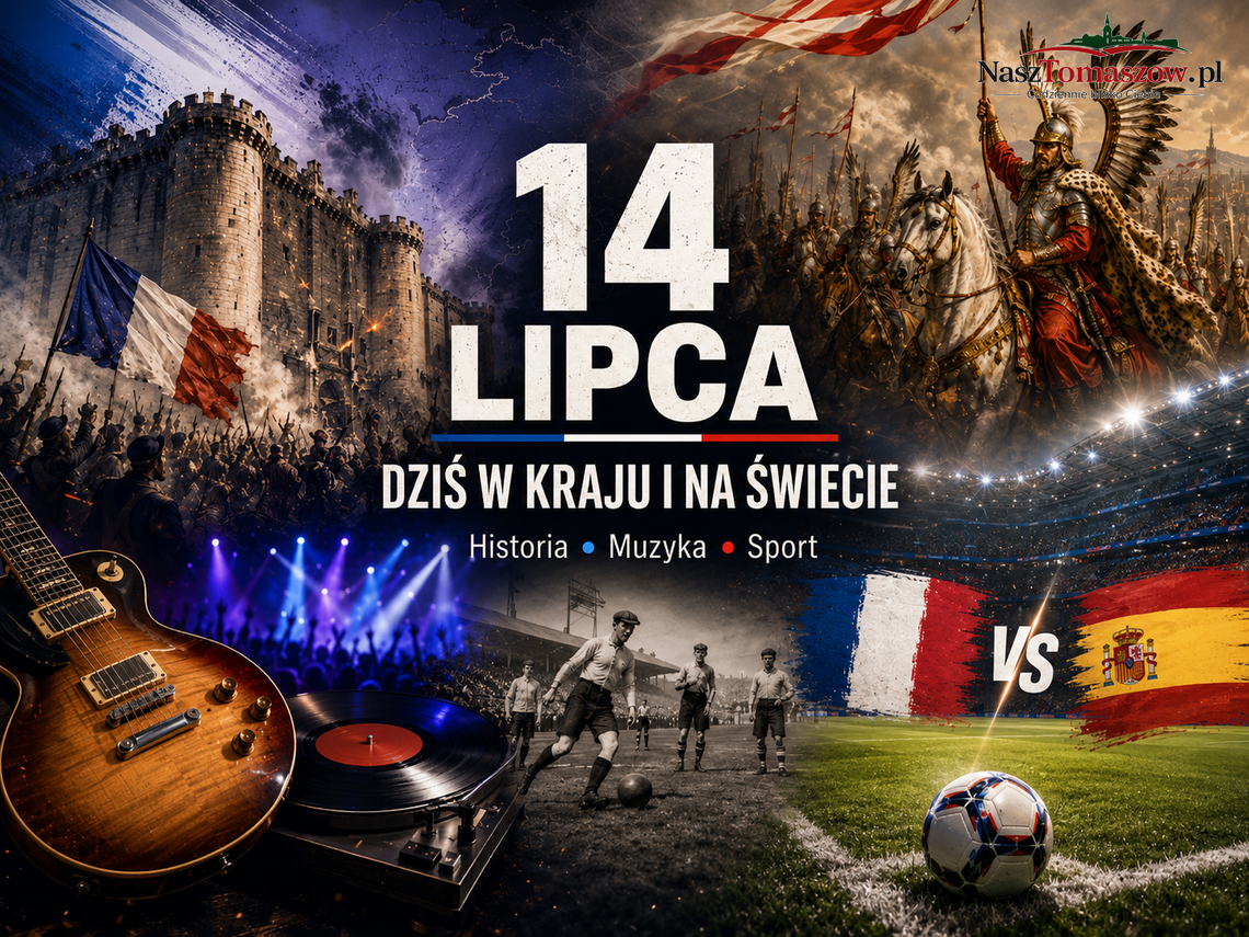 14 lipca – od zdobycia Bastylii po mundialowy półfinał. Dziś historia znów spotyka się ze współczesnością 14 lipca – od zdobycia Bastylii po mundialowy półfinał. Dziś historia znów spotyka się ze współczesnością