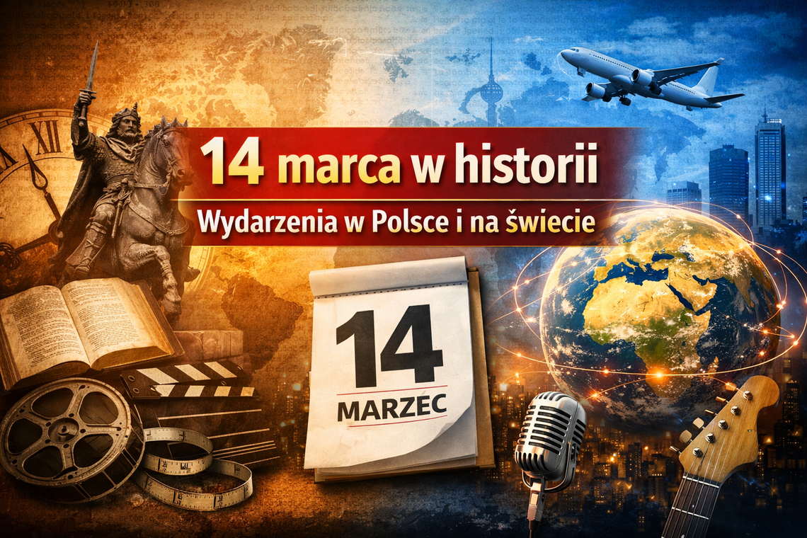 14 marca 2026 – kalendarium wydarzeń w Polsce i na świecie