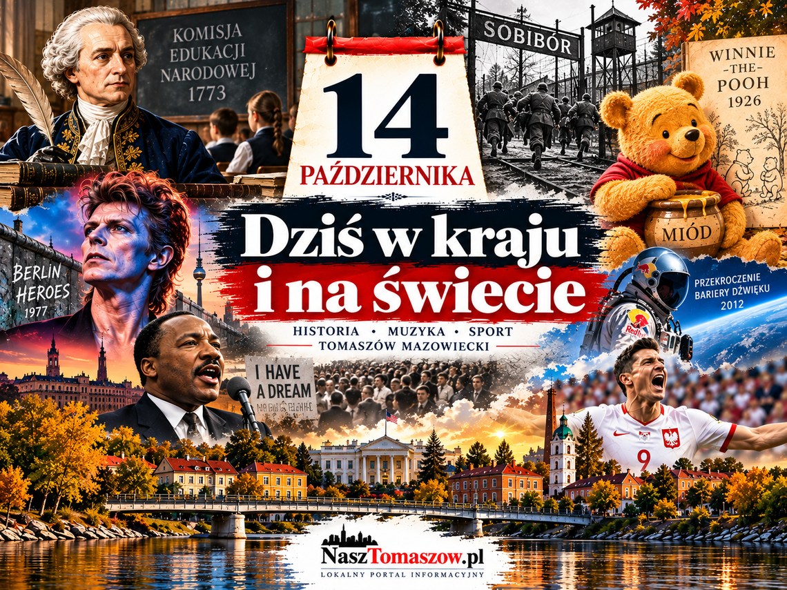 14 października w historii. Narodziny polskiej szkoły, bunt w Sobiborze i 100 lat Kubusia Puchatka 14 października w historii. Narodziny polskiej szkoły, bunt w Sobiborze i 100 lat Kubusia Puchatka