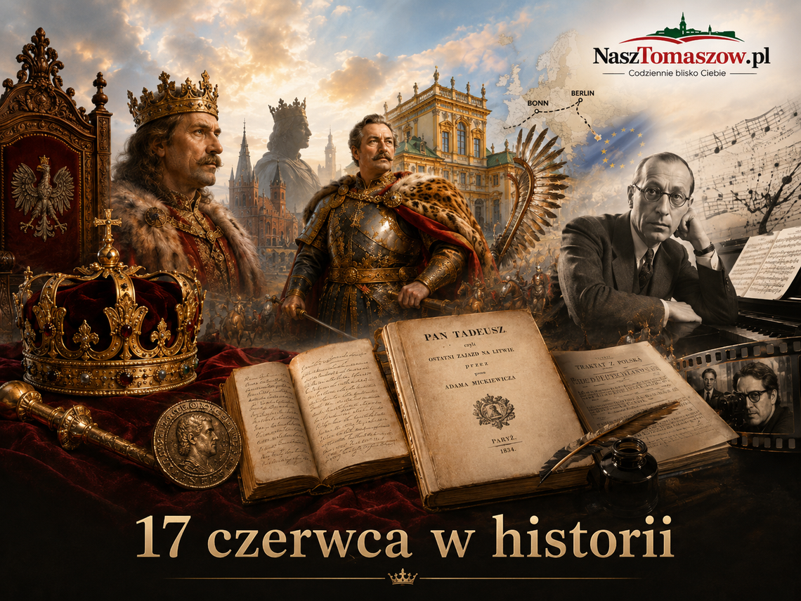 17 czerwca: dzień trzech królów, „Pana Tadeusza”, Strawińskiego i traktatu, który miał zamknąć powojenny rozdział 17 czerwca: dzień trzech królów, „Pana Tadeusza”, Strawińskiego i traktatu, który miał zamknąć powojenny rozdział