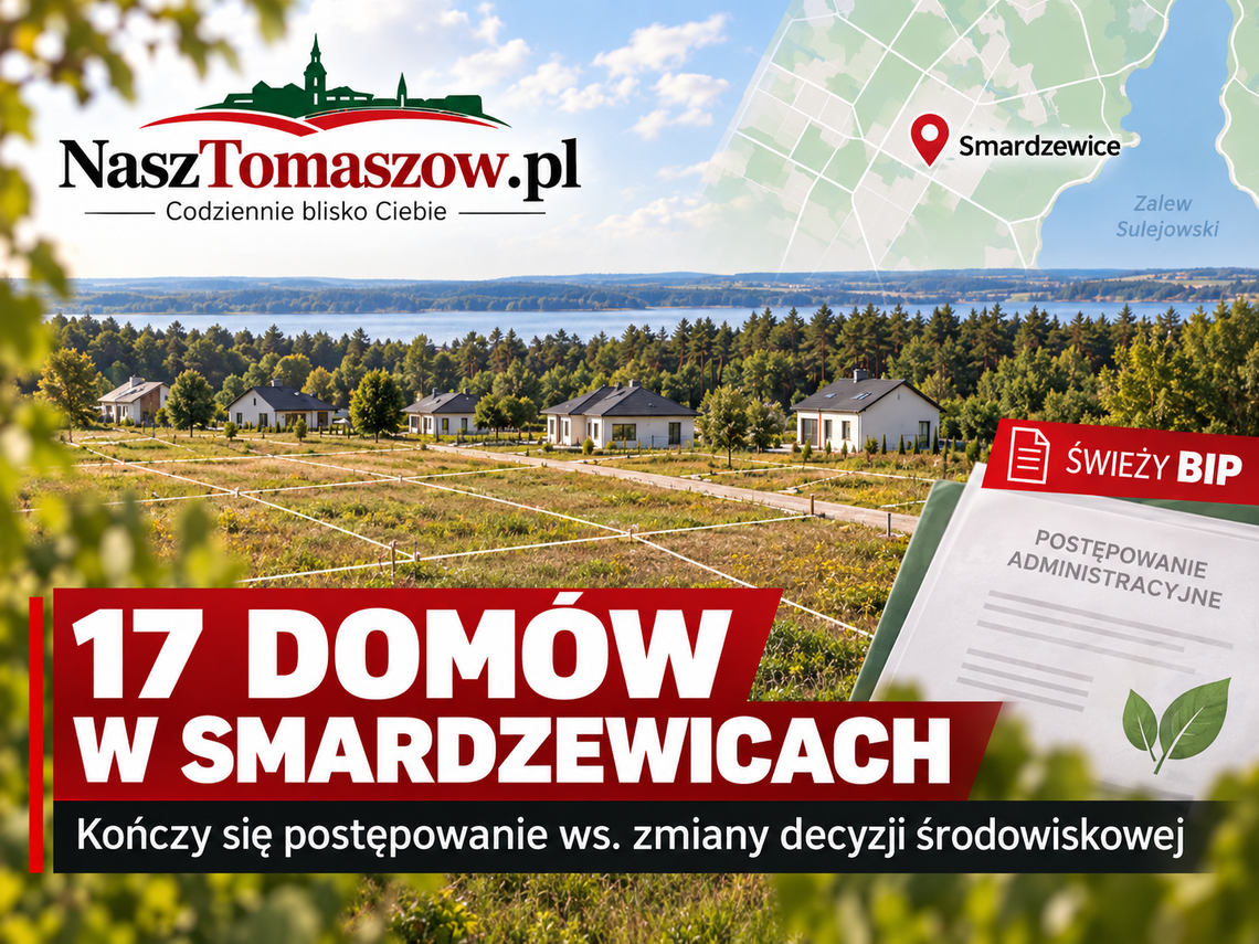 17 domów w Smardzewicach. Gmina kończy postępowanie 17 domów w Smardzewicach. Gmina kończy postępowanie