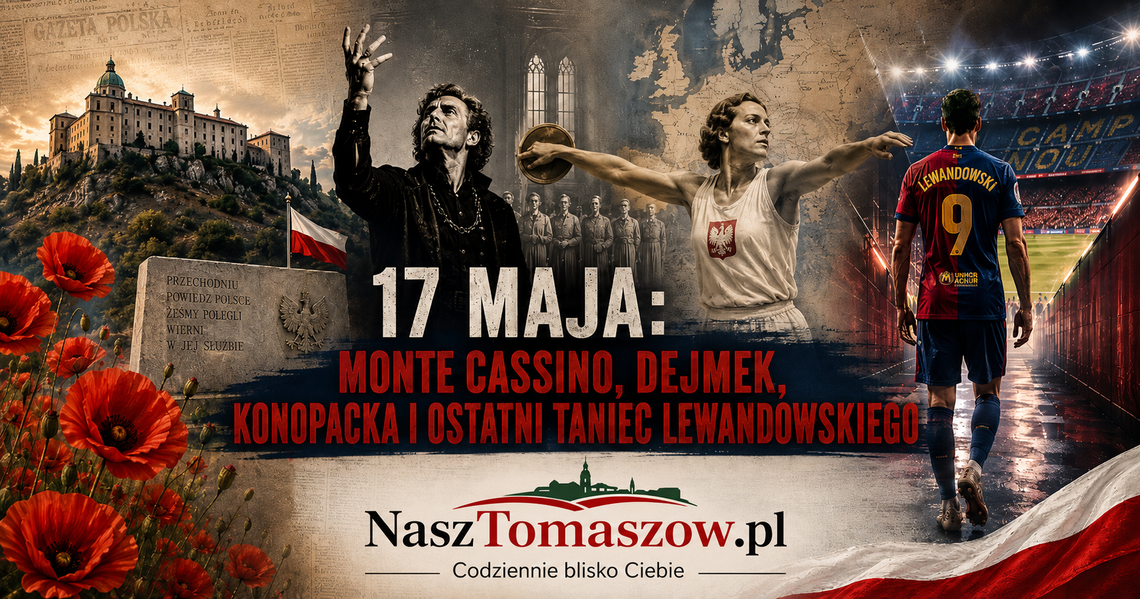 17 maja: od hołdu pruskiego po Monte Cassino. Dzień, w którym historia znów mówi pełnym głosem