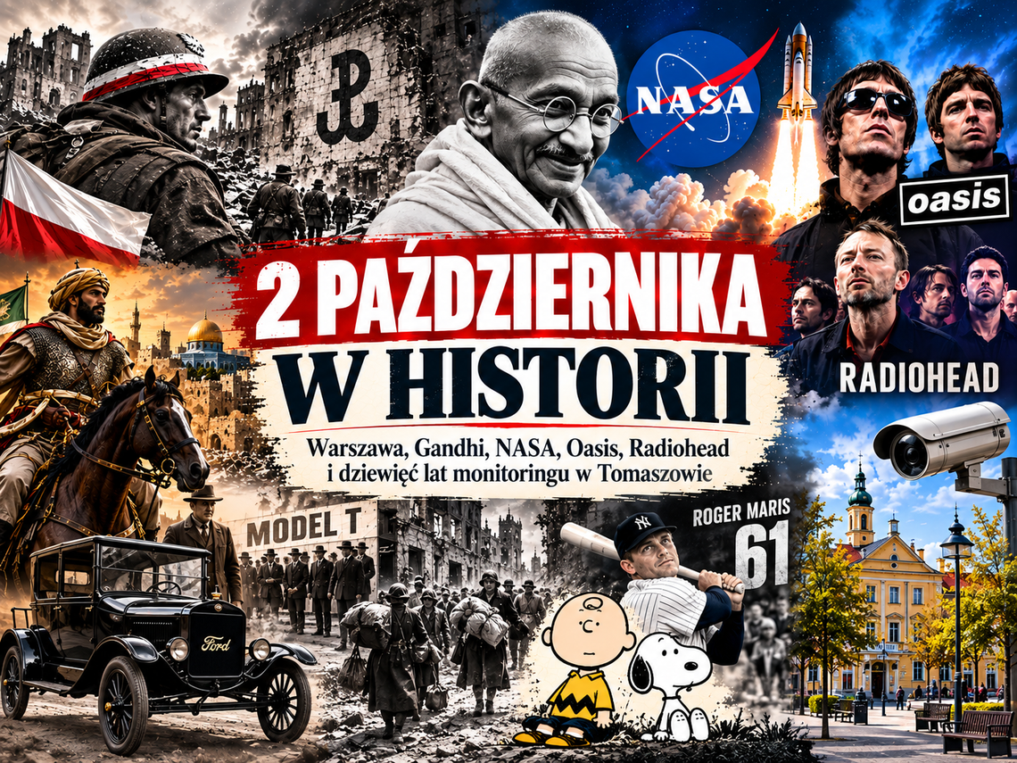 2 października w historii. Kapitulacja Powstania Warszawskiego, narodziny Gandhiego i „Morning Glory” 2 października w historii. Kapitulacja Powstania Warszawskiego, narodziny Gandhiego i „Morning Glory”