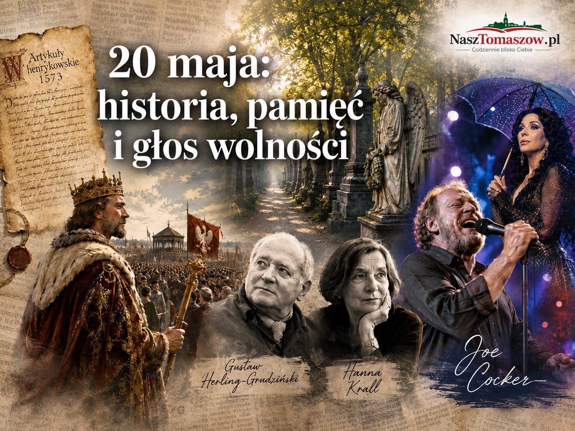 20 maja: od artykułów henrykowskich po „Umbrellę”. Dzień, w którym Polska pytała o wolność, pamięć i odpowiedzialność