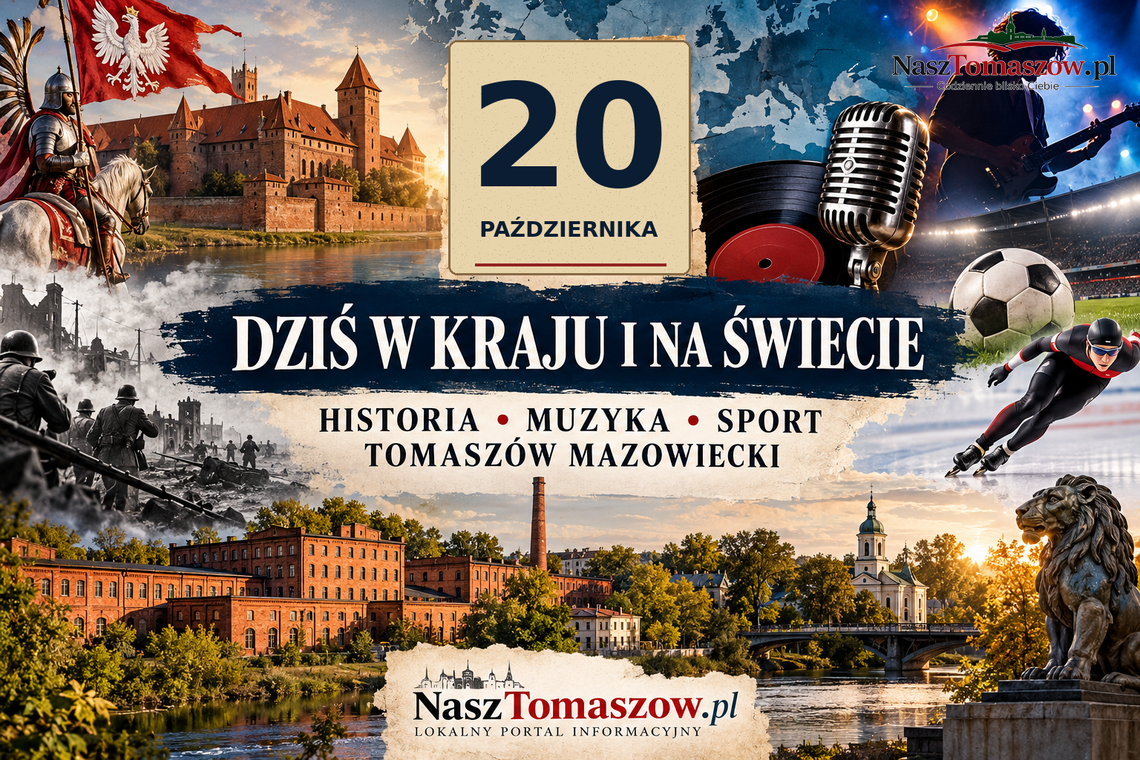 20 października w historii. Radziwiłł oddaje Litwę Szwedom, Cieślik pokonuje ZSRR, a katastrofa przerywa karierę rockowej legendy 20 października w historii. Radziwiłł oddaje Litwę Szwedom, Cieślik pokonuje ZSRR, a katastrofa przerywa karierę rockowej legendy