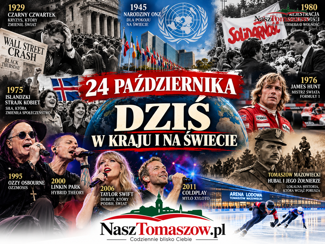 24 października w historii. Czarny czwartek na Wall Street, walka „Solidarności” i narodziny ONZ