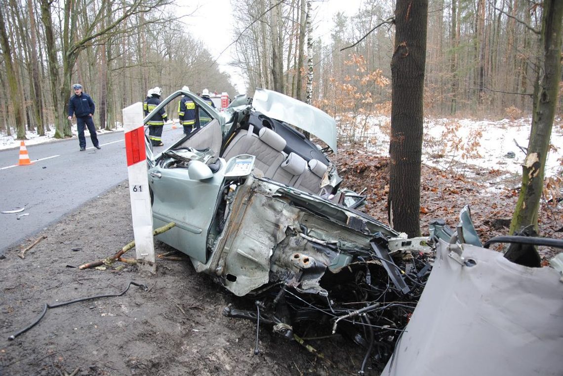 25 letni mężczyzna zginął w wypadku w okolicach Tomaszówka