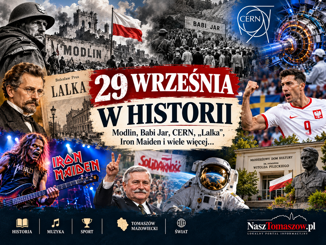 29 września w historii. Kapitulacja Modlina, Babi Jar i narodziny CERN