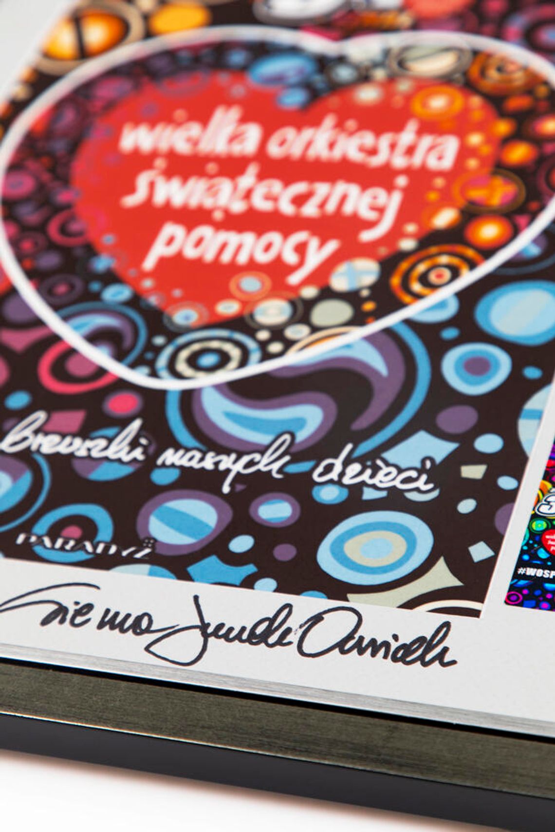 34. Finał Wielkiej Orkiestry Świątecznej Pomocy z okolicznościową płytką Ceramiki Paradyż