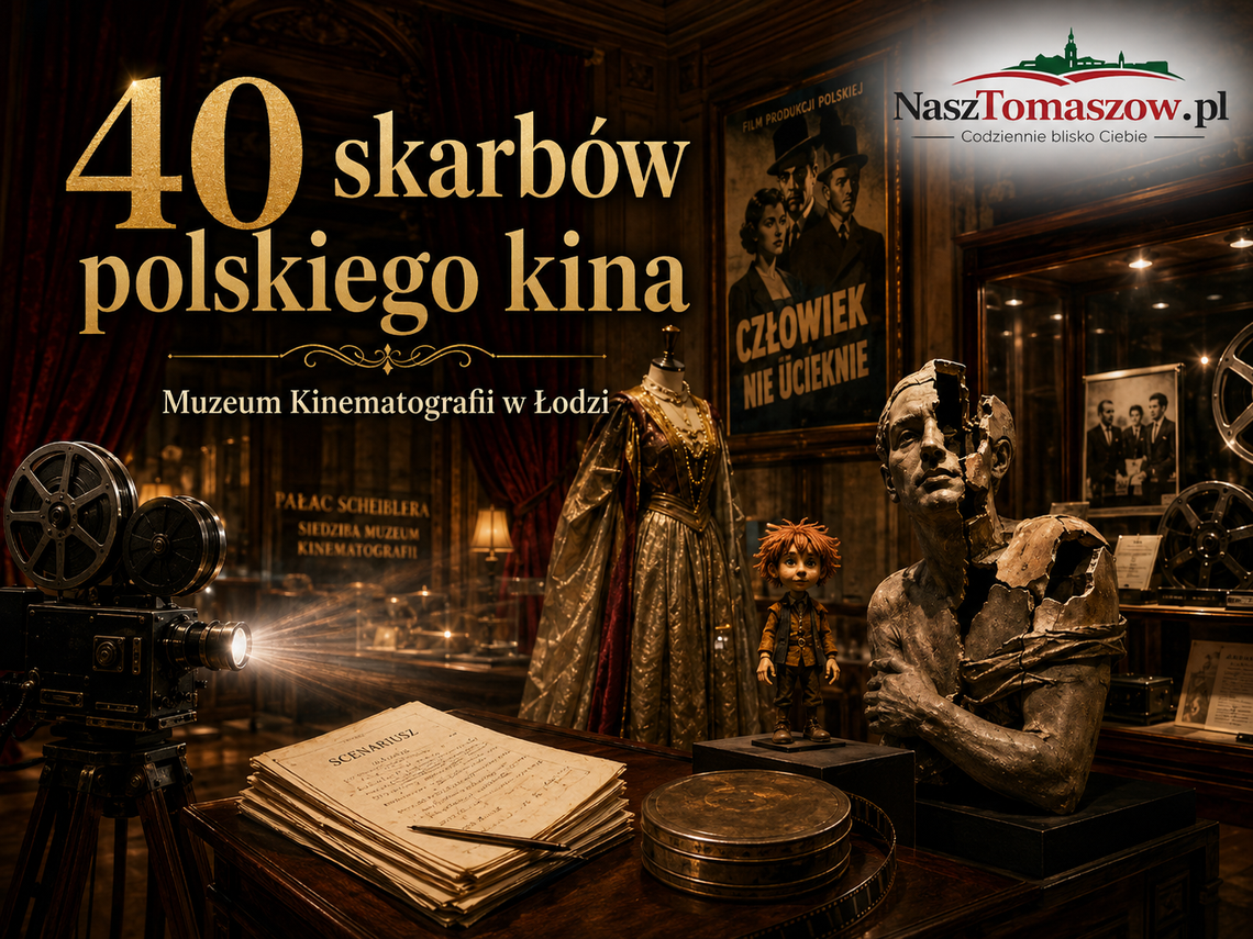 40 skarbów na 40-lecie. Muzeum Kinematografii w Łodzi otwiera jubileuszową wystawę