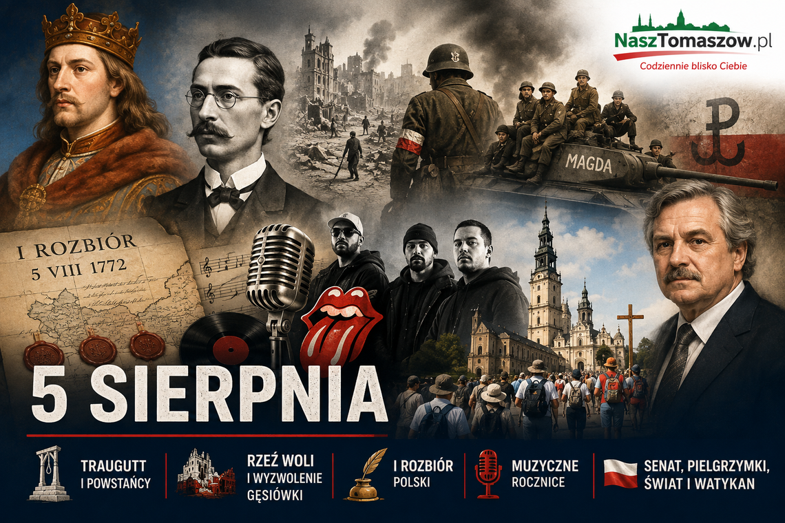 5 sierpnia. Dzień Traugutta, rzezi Woli i pytań o Polskę. Historia wciąż domaga się odpowiedzi 5 sierpnia. Dzień Traugutta, rzezi Woli i pytań o Polskę. Historia wciąż domaga się odpowiedzi