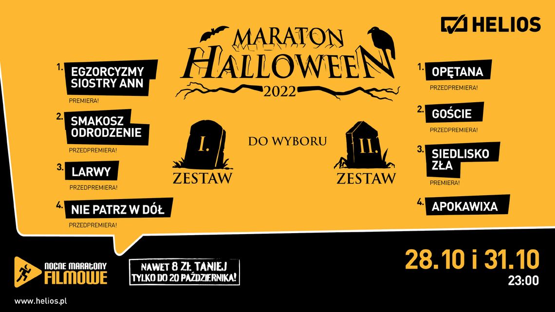 8 przerażających Horrorów!