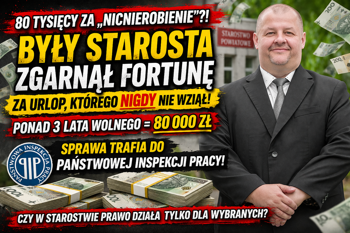 80 tysięcy za niewykorzystany urlop. Legalne? Być może. Przyzwoite? To już zupełnie inna sprawa 80 tysięcy za niewykorzystany urlop. Legalne? Być może. Przyzwoite? To już zupełnie inna sprawa