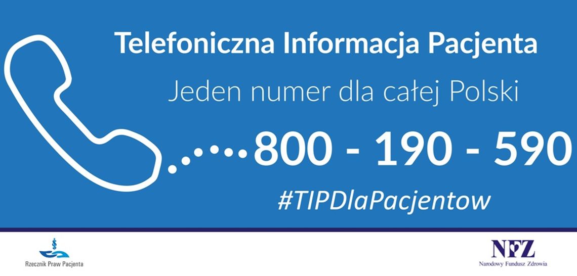 800 190 590 - Telefoniczna Informacja Pacjenta