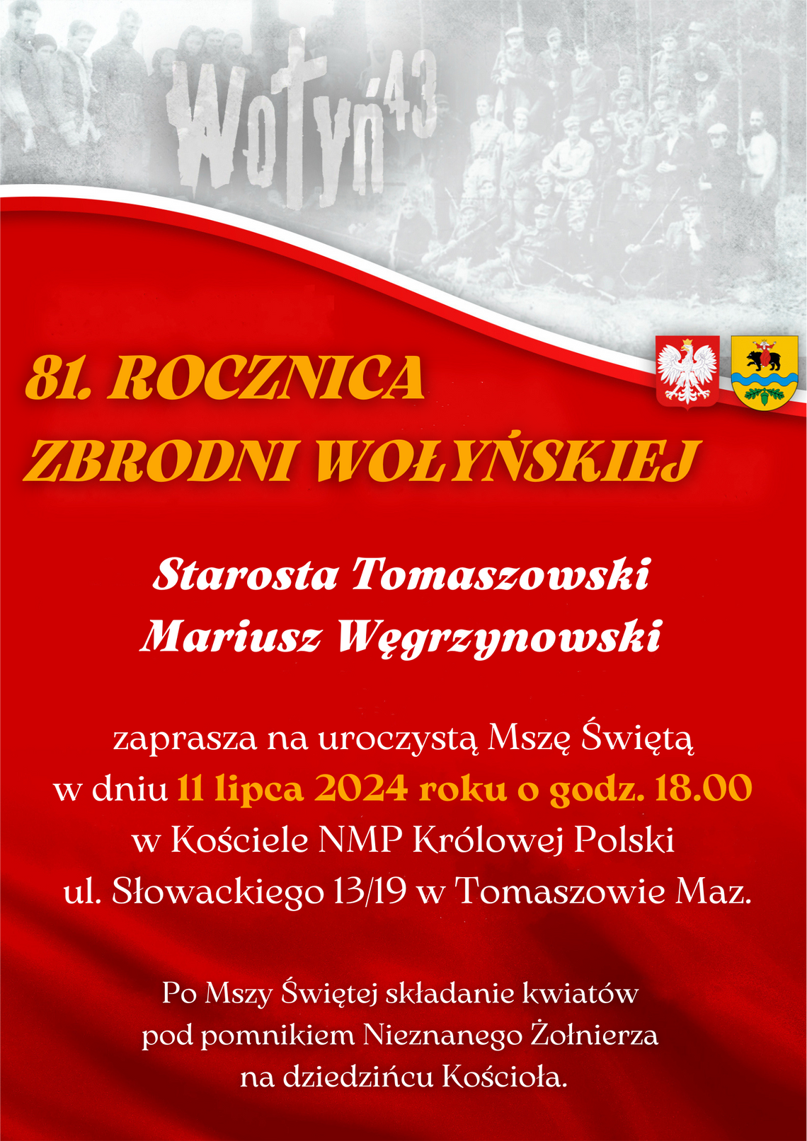 81. Rocznica Zbrodni Wołyńskiej