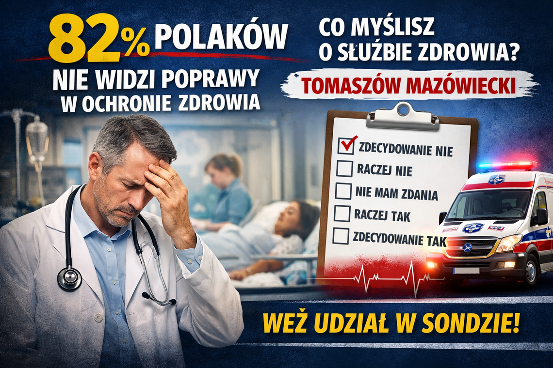 82 procent rozczarowanych. Ochrona zdrowia pod lupą Polaków