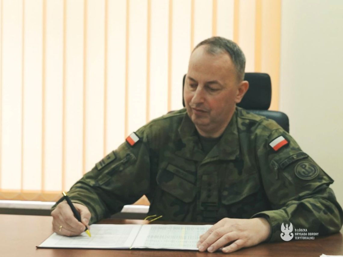 9 Łódzka Brygada Obrony Terytorialnej ma nowego Dowódcę. Pułkownik Zenon Mroch objął dowodzenie