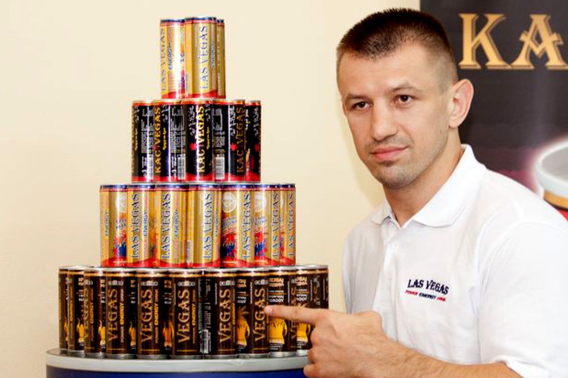 Adamek nie będzie twarzą LAS VEGAS POWER ENERGY DRINK?