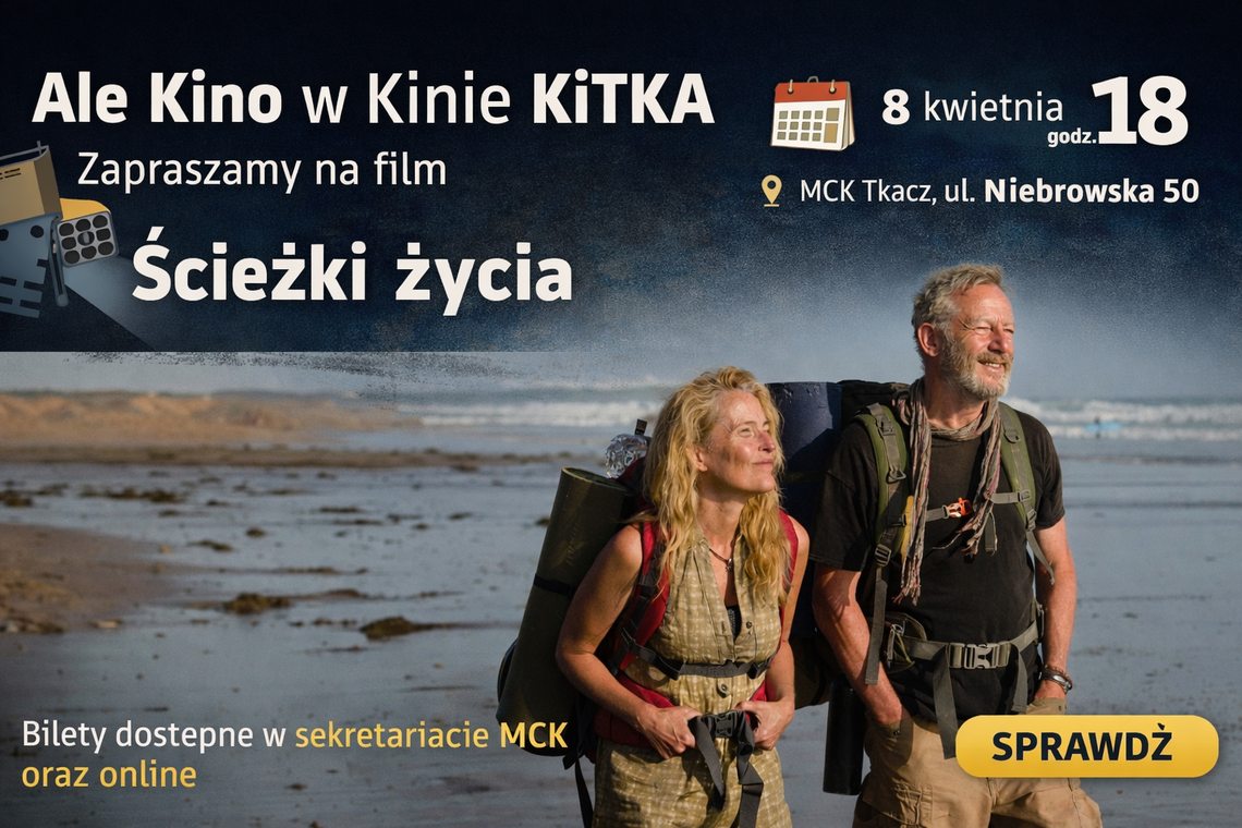 „Ale Kino” w KiTKA. Wzruszająca historia o miłości silniejszej niż kryzysy