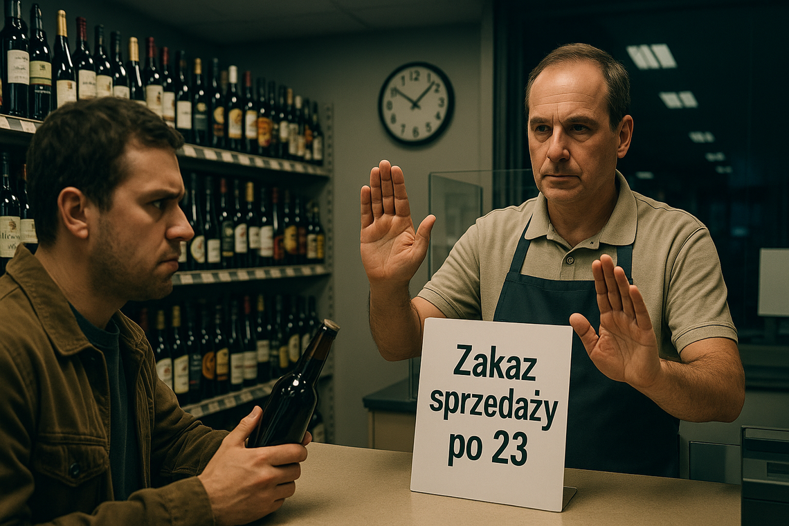 Alkohol: sprzedaż na wynos zabroniona w godz. 23:00–6:00