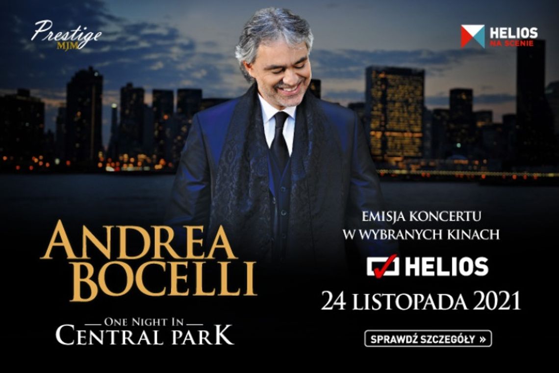    ANDREA BOCELLI: One night in Central Park
