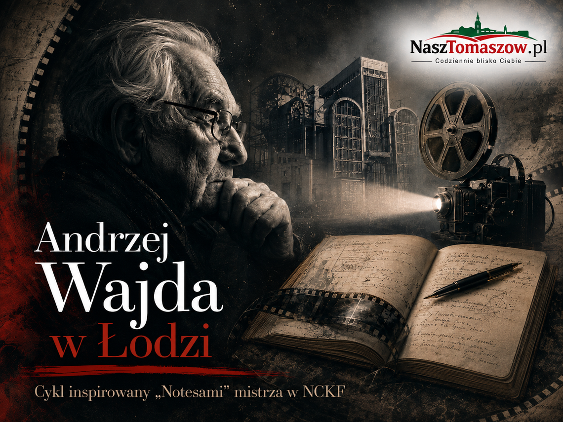 Andrzej Wajda w Łodzi. NCKF zaprasza na filmowy cykl inspirowany „Notesami” mistrza Andrzej Wajda w Łodzi. NCKF zaprasza na filmowy cykl inspirowany „Notesami” mistrza