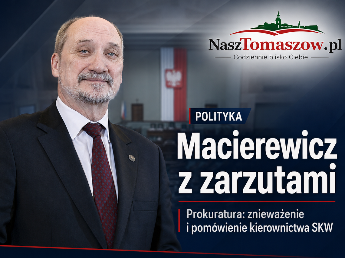 Antoni Macierewicz z zarzutami. Chodzi o słowa o „agentach rosyjskich” w SKW Antoni Macierewicz z zarzutami. Chodzi o słowa o „agentach rosyjskich” w SKW