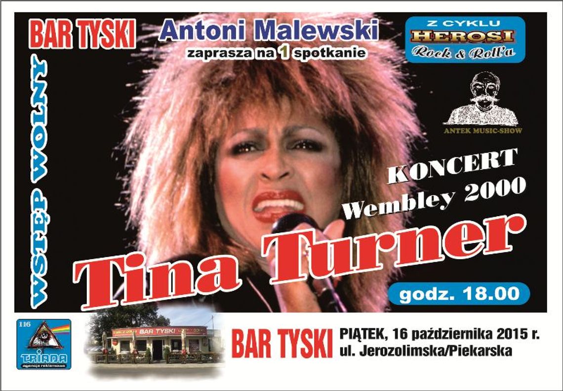 Antoni Malewski zaprasza - Tina Turner