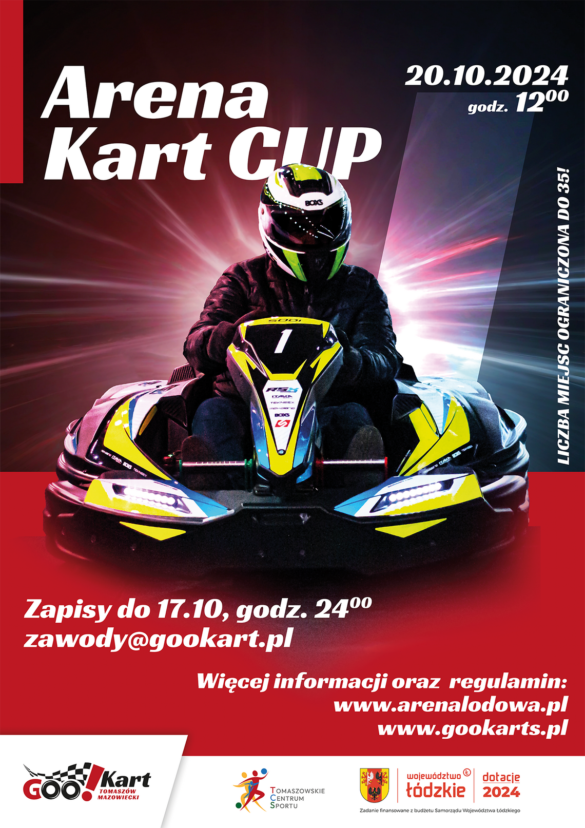 ARENA KART CUP – RUSZYŁY ZAPISY NA BEZPŁATNE ZAWODY KARTINGOWE