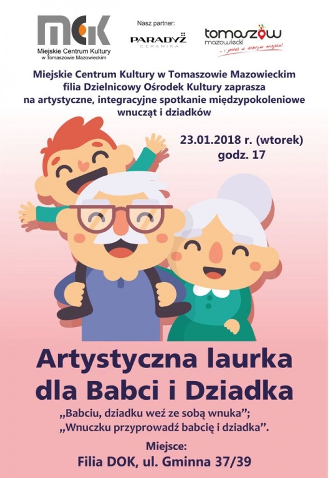 Artystyczna laurka dla Babci i Dziadka