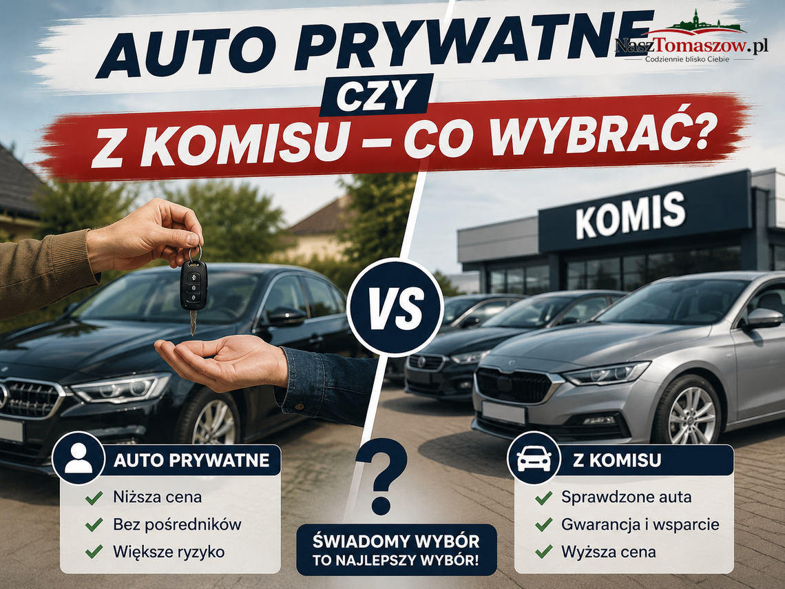 Auto prywatne czy z komisu — co wybrać?