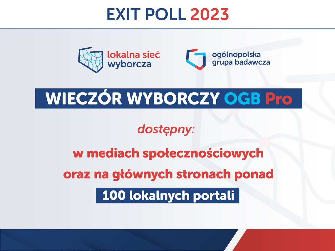 Badanie Exit Poll oraz wieczór wyborczy OGB już 15 października!