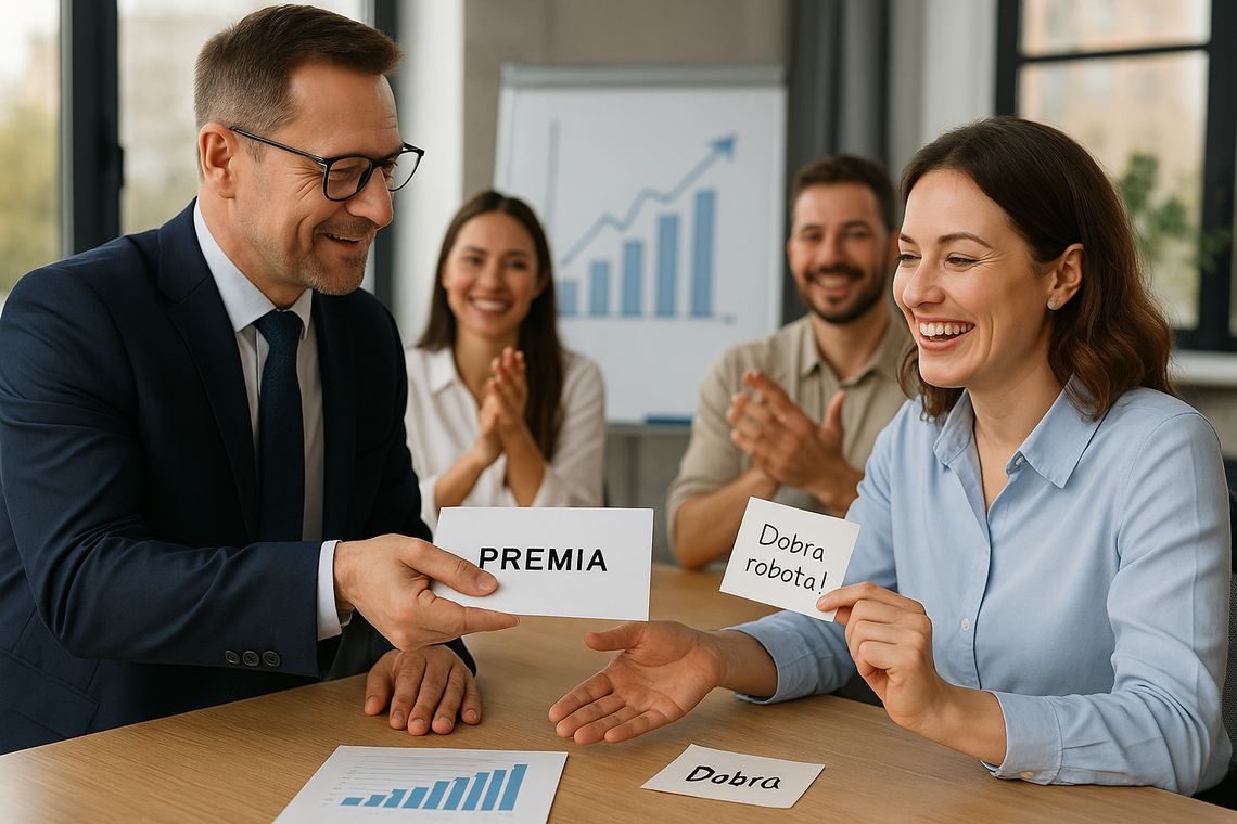 Badanie: premia ważniejsza niż pochwała, ale obie formy docenienia mają znaczenie Badanie: premia ważniejsza niż pochwała, ale obie formy docenienia mają znaczenie