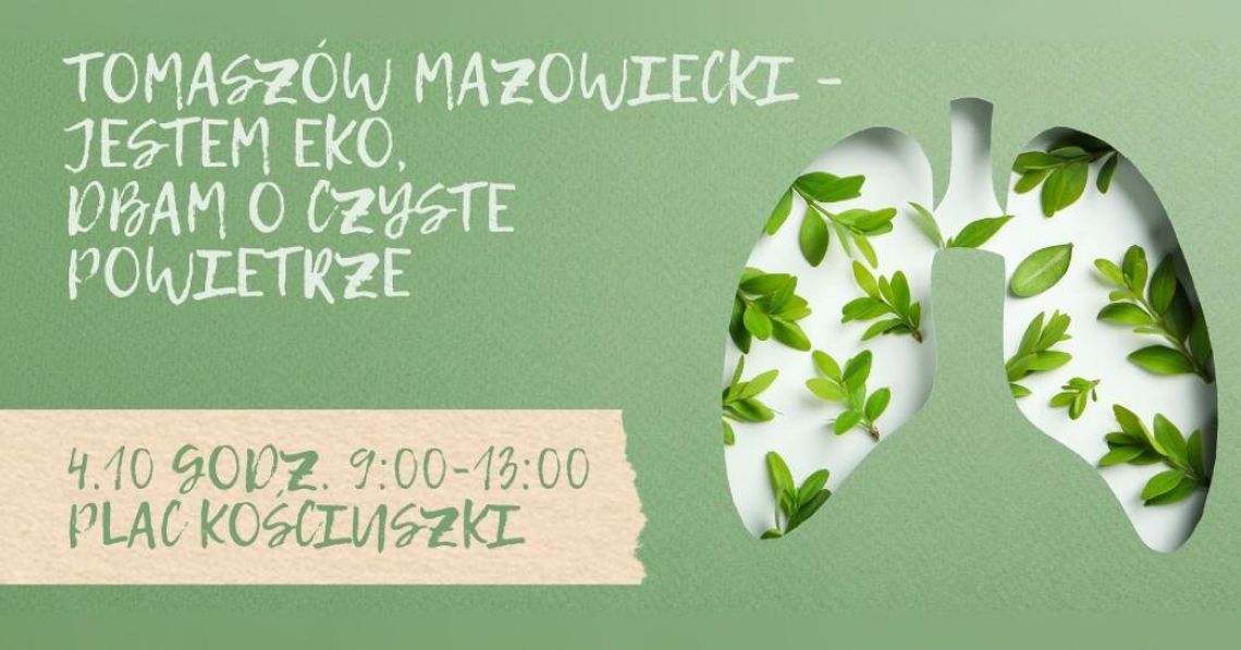 Bądź EKO, dbaj o czyste powietrze – w sobotę spotkanie na pl. Kościuszki Bądź EKO, dbaj o czyste powietrze – w sobotę spotkanie na pl. Kościuszki
