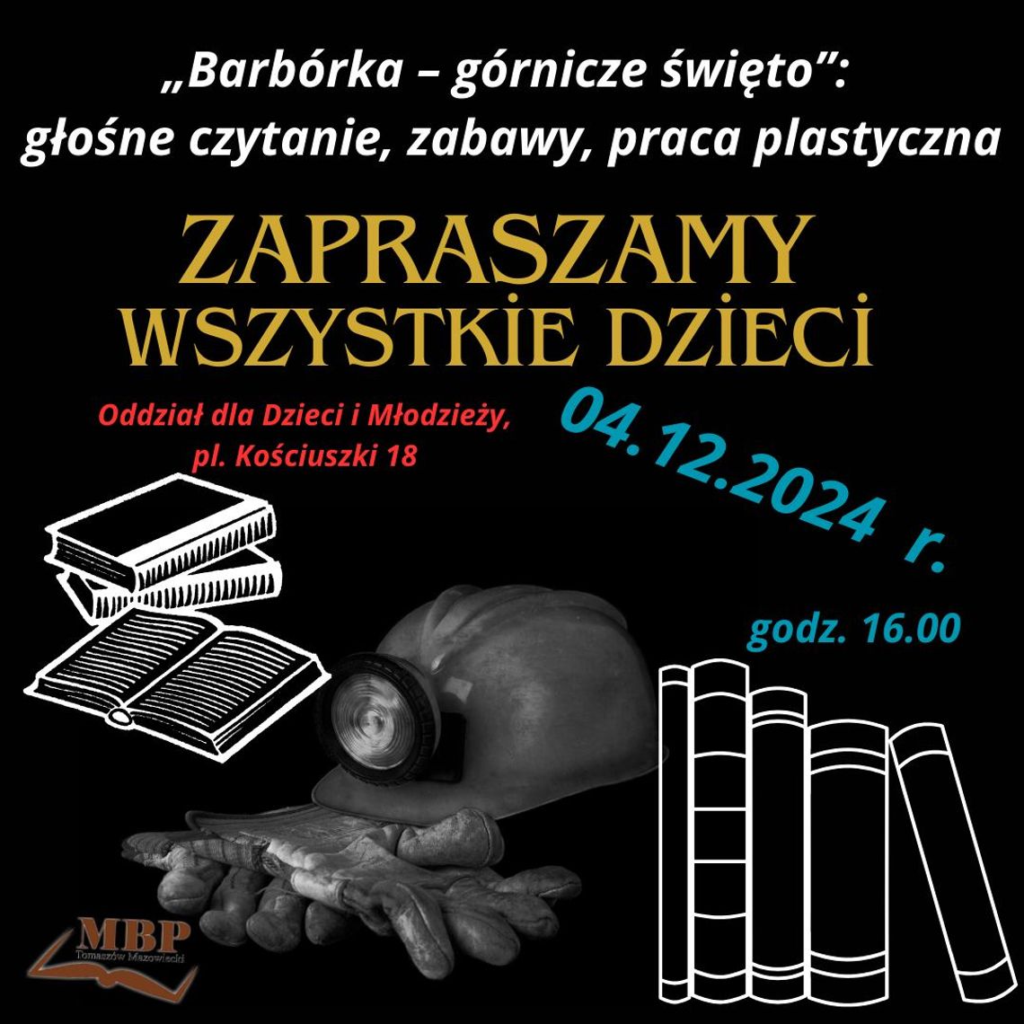 Barbórka z biblioteką