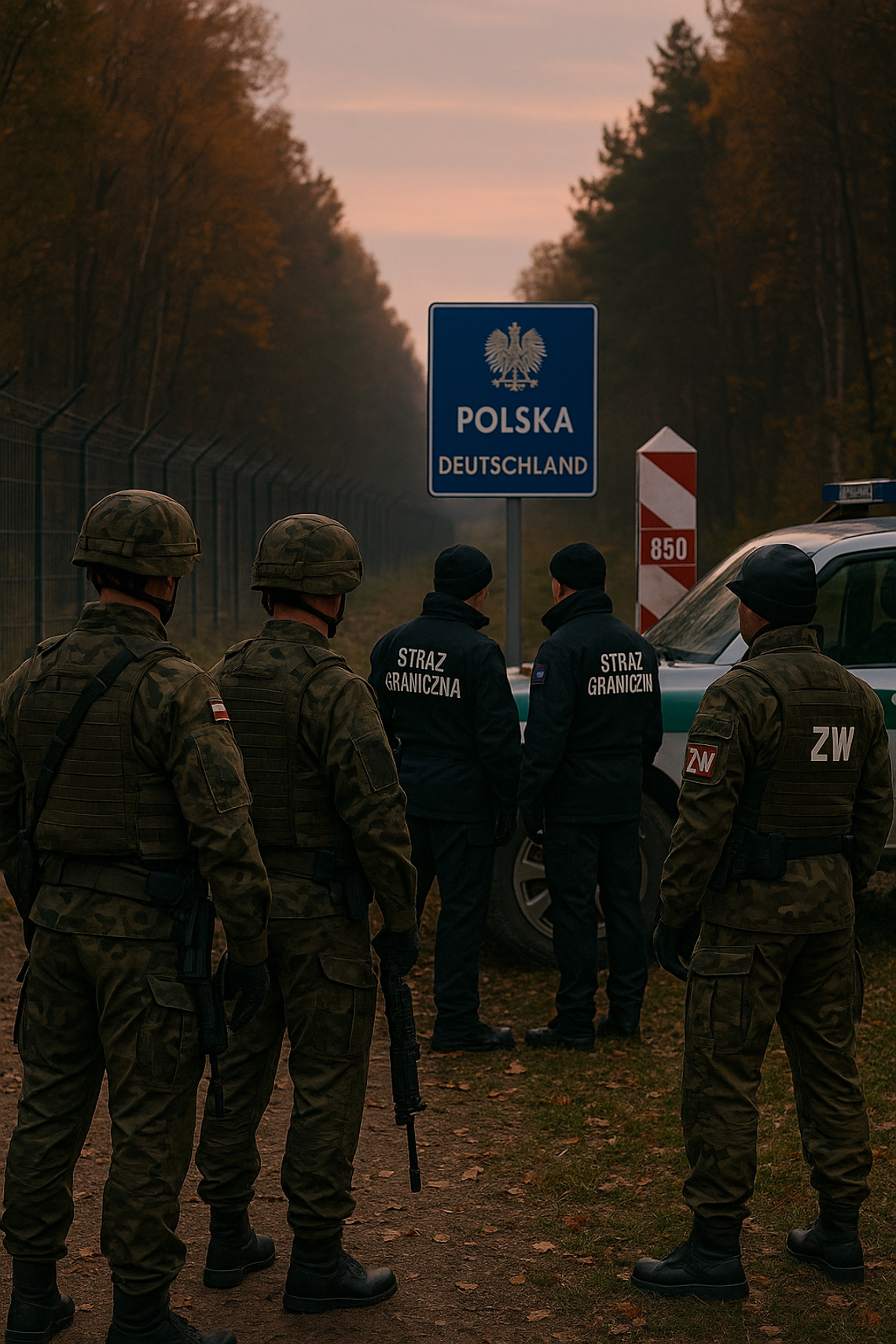 BBN: prezydent postanowił o użyciu Sił Zbrojnych RP do pomocy Straży Granicznej