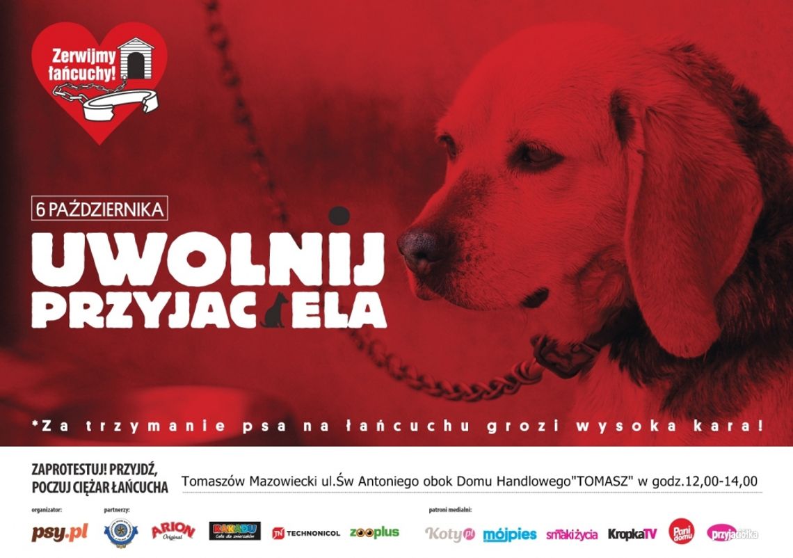 Będą protestować przeciw łańcuchom