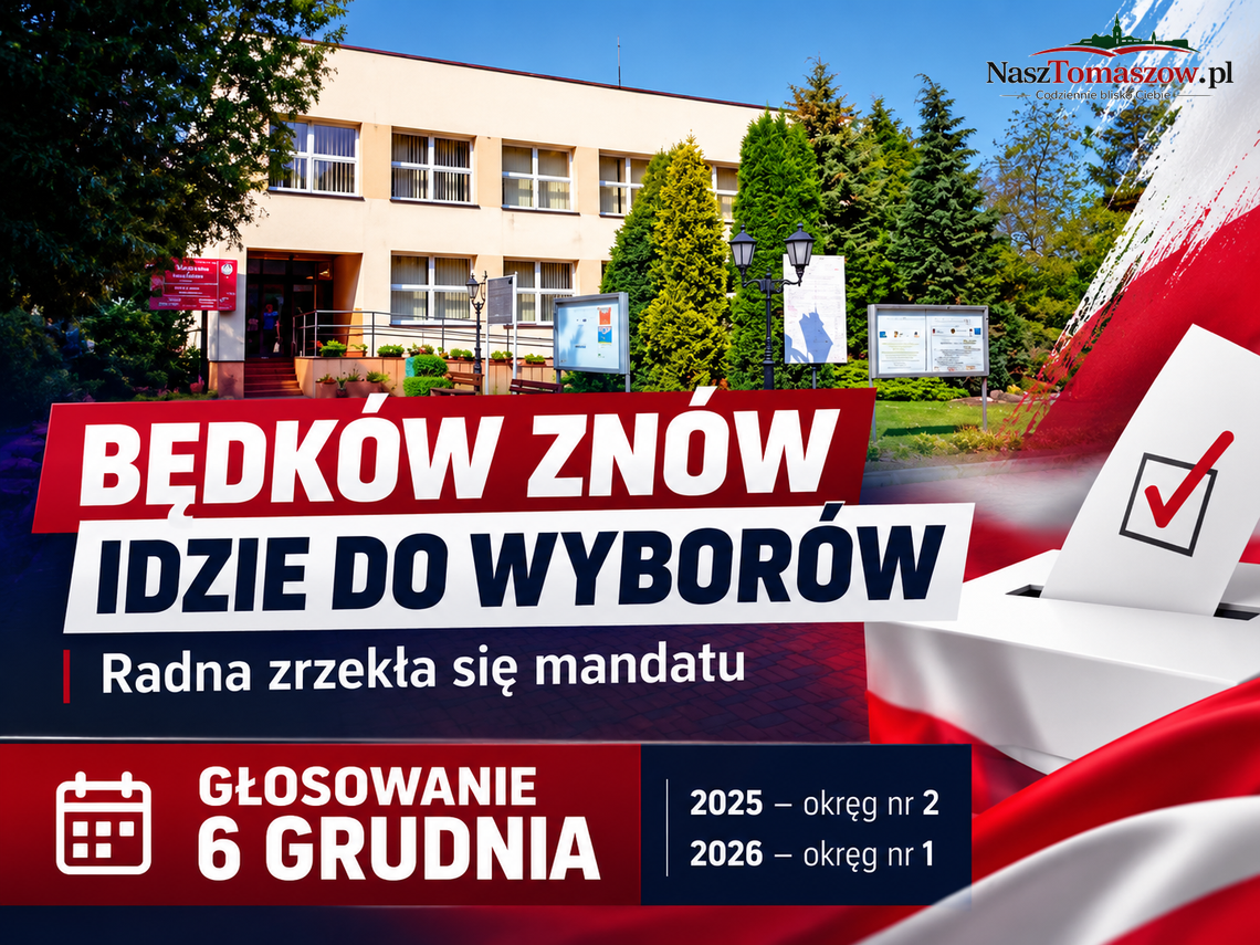 Będków znów pójdzie do urn. Radna zrzekła się mandatu, będą kolejne wybory uzupełniające