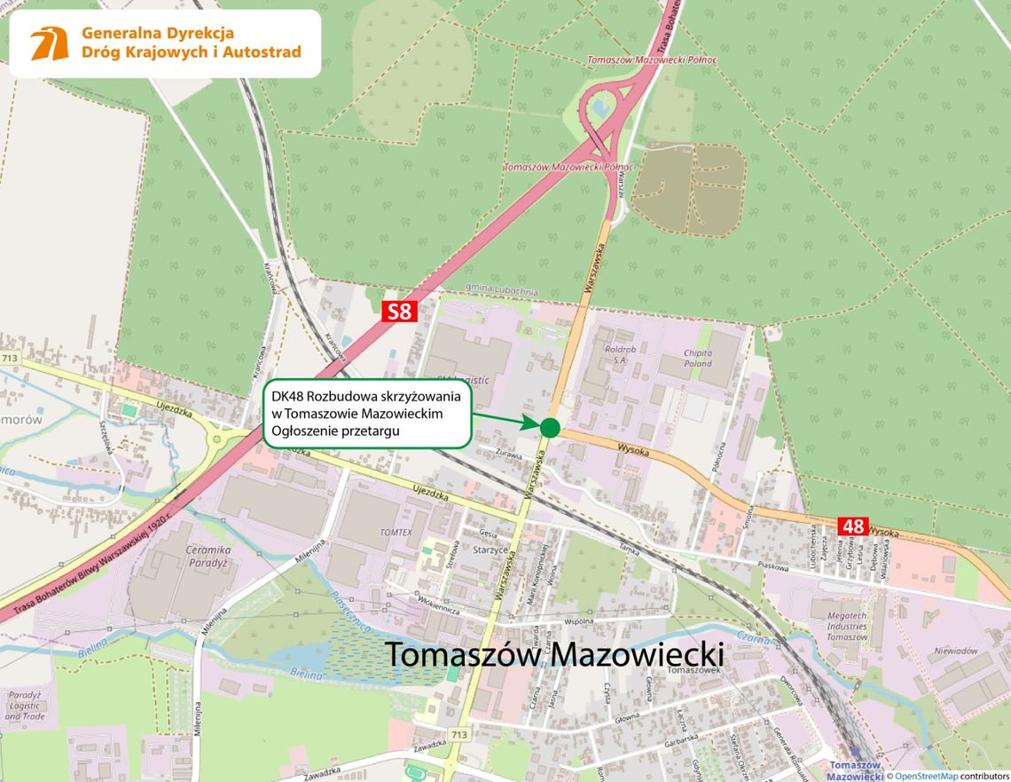 Będzie nowe rondo na Warszawskiej Będzie nowe rondo na Warszawskiej