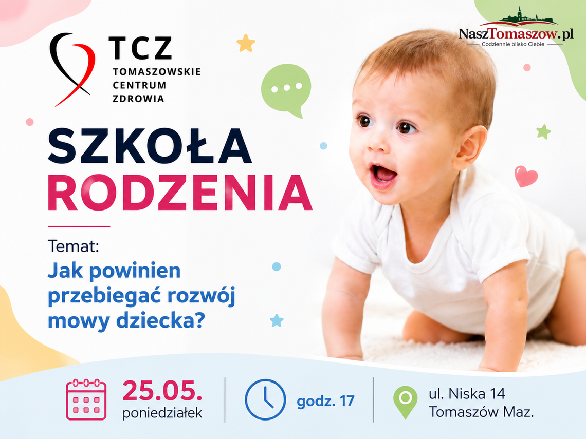 Bezpłatne zajęcia o rozwoju mowy dziecka w Tomaszowie Mazowieckim Bezpłatne zajęcia o rozwoju mowy dziecka w Tomaszowie Mazowieckim